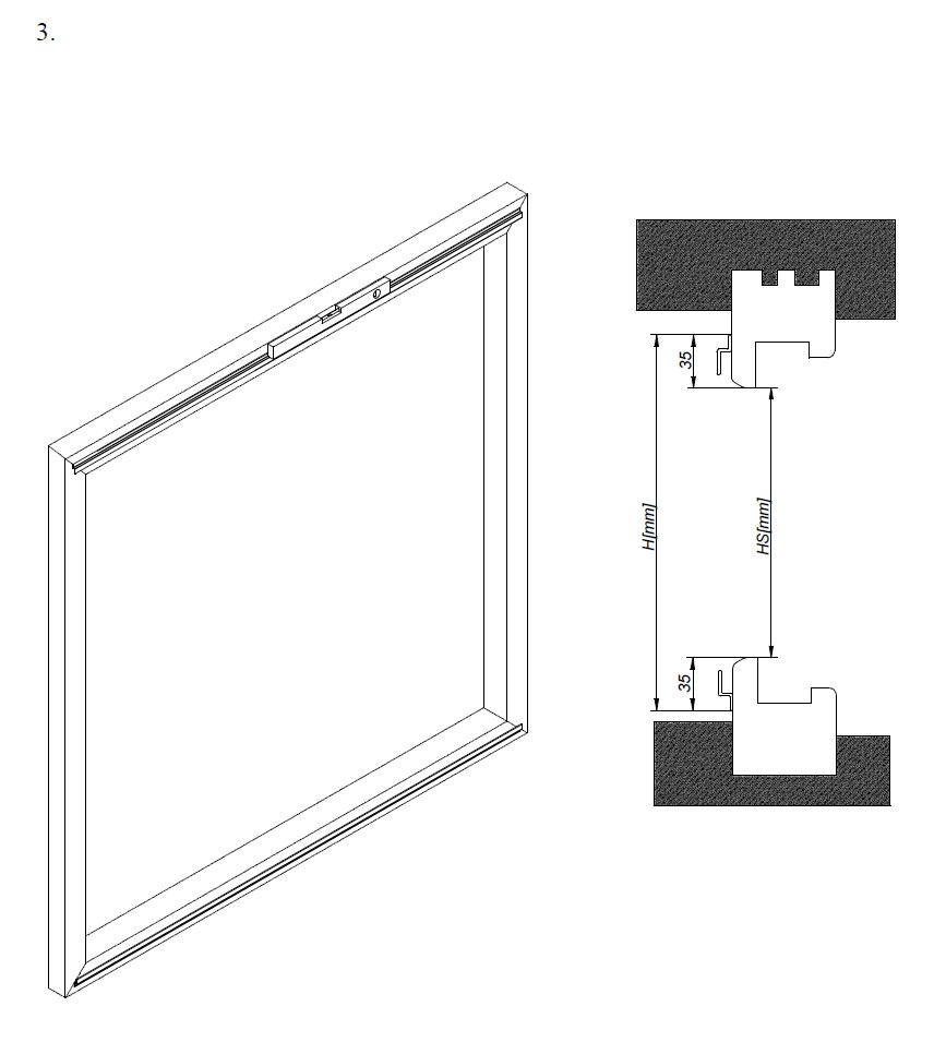 Instrukcja montażu moskitier przesuwnych 3